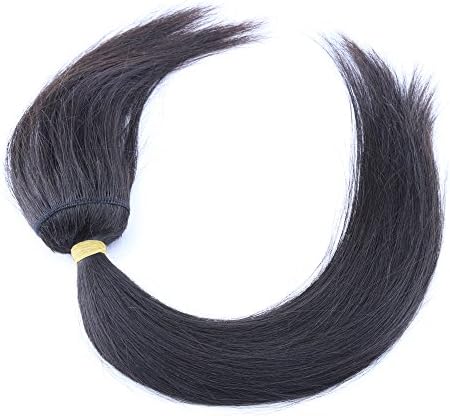 Xblhair Brazilian Virgin Remy Braid in Bundles No Gule No Tread Human Hair Weave 3 Bundles 300g–Straight,10"-22", Natural Color (10 12 14)