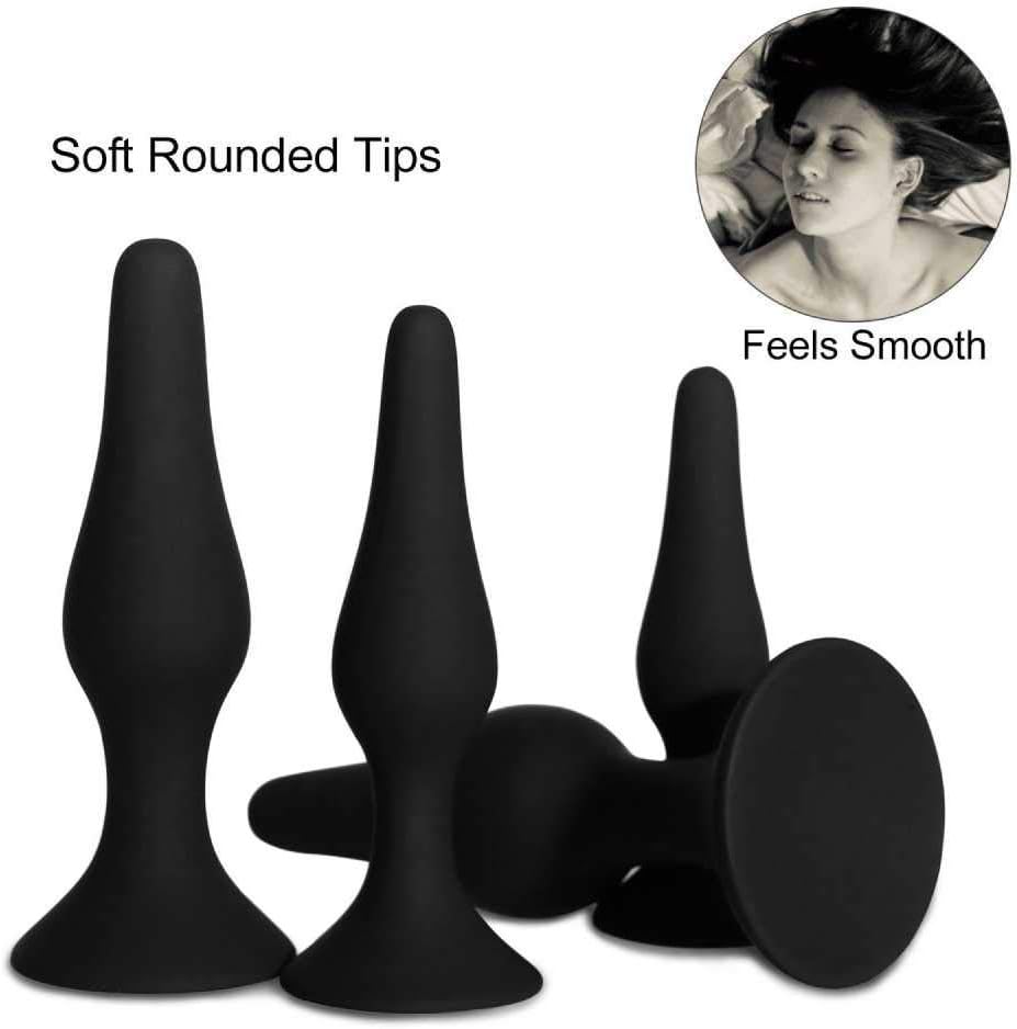 QWER B08634568Z 4 PCS Black Comfortable Toy Used for Co*uple