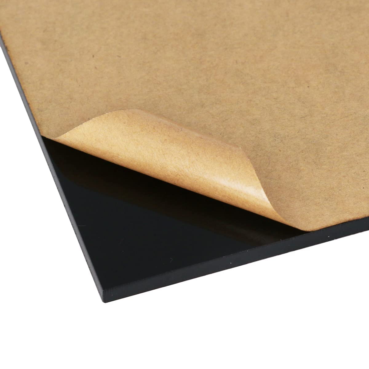 Fielect Acrylic Sheet Black A4 Acrylic Plexi Glass Sheet Cast Acrylic Sheet Plastic Plexi Glass Board for Picture Frames Sign Holders DIY Display, 2mm Thick, 297mm x 210mm, 1pcs