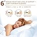 King Size Bed Pillows for Sleeping - 20x36, 2-Pack - Mid Loft - Soft Fiber Fill - Hypoallergenic - Stripe Cotton Covers - Top Alternative to Feather and Down Bedding – Fit California King and Twin Bed