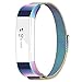 For Fitbit Alta Bands/Fitbit Alta HR Bands, Milanese Loop Stainless Steel Bracelet Smart Watch Strap with Unique Magnet Lock for Fitbit Alta/Fitbit Alta HR Replacement Wristbands