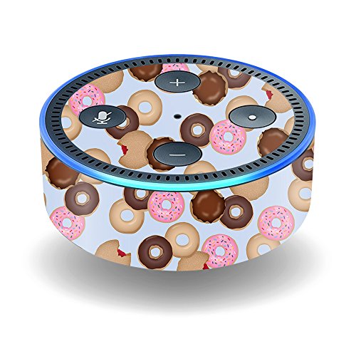 Click Here to See More Images Skin For Amazon Echo Dot (2nd Generation) – Donut Binge | MightySkins Protective, Durable, and Unique Vinyl Decal wrap cover | Easy To Apply, Remove, and Change Styles | Made in the USA