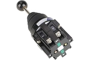 Mumusuki 1Pc Cs-402 4No 4-Position, 4 Position Joystick Switch 12V Return Momentary Joy Stick Joystick Switch