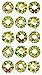 Sticko Holiday Wreaths Stickers