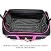 Closet Trolley Dance Bag with Garment Rack - PINK DANCE DUFFEL