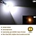 iBrightstar Newest 9-30V Extremely Bright Low Power 168 175 194 2825 W5W T10 Wedge LED Bulbs with Projector for Side Marker Light,Xenon White