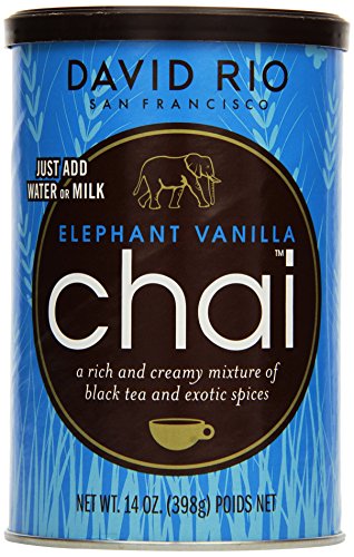 David Rio Chai Elephant Vanilla aus San Francisco, Pappwickeldose (1×398 g)