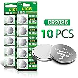 LiCB CR2025 3V Lithium Battery(10-Pack)