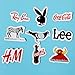 Brand Spitfire Mini Logo Stickers [58PCS] Waterproof Vinyl Stickers, Motorcycle Bicycle Luggage Laptop Decal Graffiti Patches Skateboard Bumper Stickers, No Duplicate Sticker Pack (Small Logo)