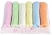 Bamboo Baby Hooded Towel Pink & 6 Washcloths Set | Absorbent, Soft, Sized for Infant & Toddler | Premium Bath Towels for Babies Sensitive Skin | Ideal by NaturCute