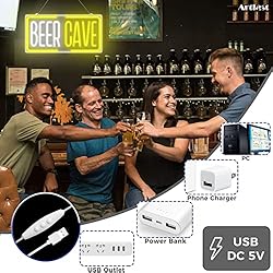 Artlast Beer Cave Neon Sign LED Beer Neon Light