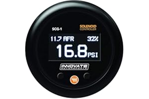 Innovate Motorsports SCG-1 Solenoid Boost Controller & Wideband O2 Gauge Kit, All-in-One 3882