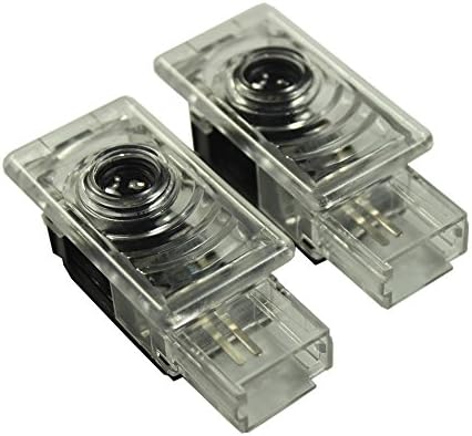 CARMOCAR 2Pcs Car Door Welcome Laser Led Light,YANF Logo Ghost Shadow Projector Lights Courtesy Step Lamps For Cadillac ATS SRX XTS