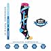 NEWZILL Medical Compression Socks for Women & Men Circulation 20-30 mmHg, Best for Running Athletic Hiking Travel Flight Nurses (Heart, L/XL)
