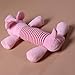 Smosee Pet Puppy Dog Chew Squeaker Squeaky Plush Sound Pig Elephant Duck Ball Toy (Pink)