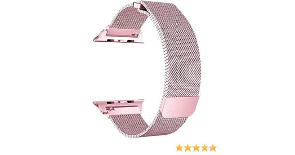 rose gold milanese loop 38mm