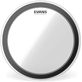 Evans Bass Drum Heads - EMAD Heavyweight Clear Bass Drumhead - BD22EMADHW - 22 Inch