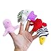 Acekid 10pcs Lovely Ocean Sea Animal Finger Puppets Plush Toys for Kid's Story Time