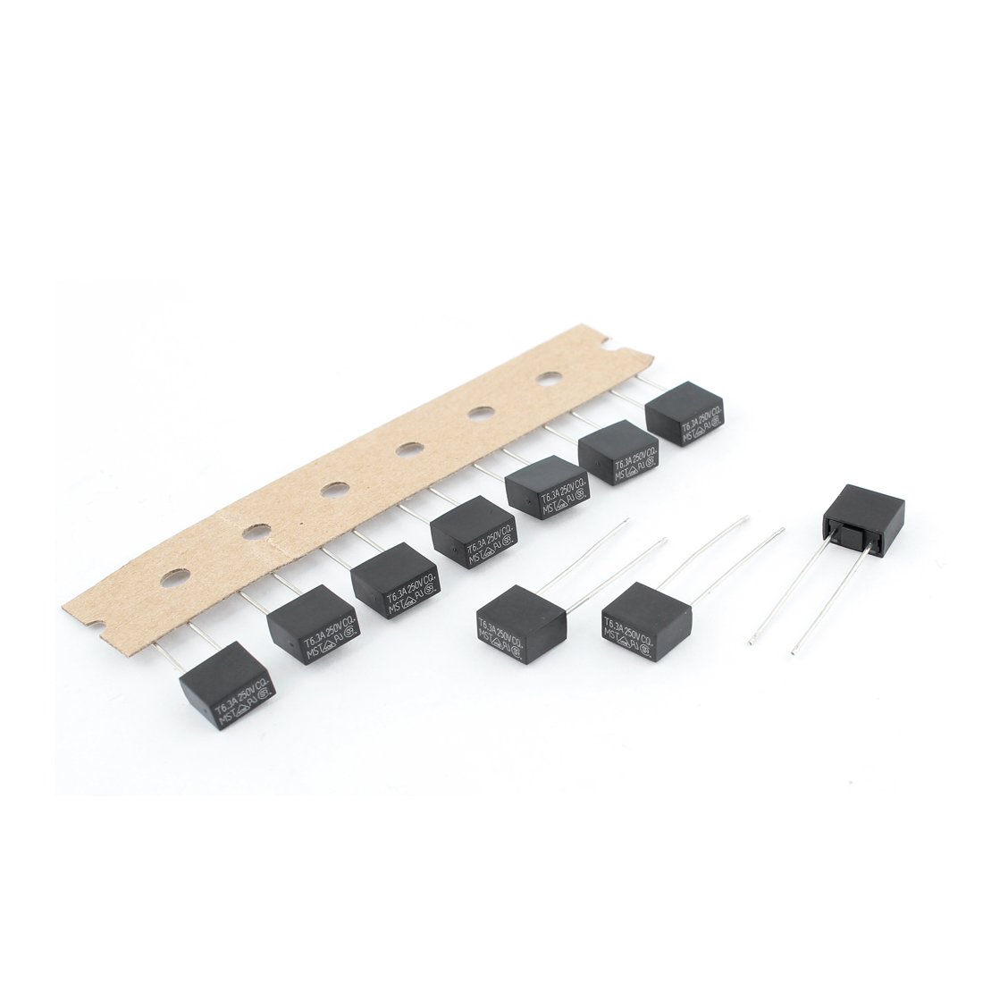 Aexit 10 Pcs 250V 6.3A DIP Mount Slow Blow Type Square Micro Fuses 7.5x8x4mm (c6e32e4a3e67fa51e02b8f92ca9c3423)