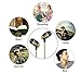 Stoon Headphones, X2M Running Earphones Magnetic in Ear Headphones with Microphone & Volume Control Noise Cancelling Headset with Bass 3.5mm Jack for Computer, iPhone 6S, MP3 Player, iPad Pro(Gold)