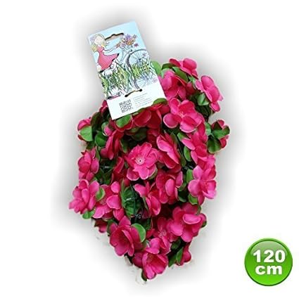 Fahrradgirlande Fahrraddekoration Blumengirlande 7 Typen 120 cm lang