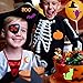500 pcs Halloween Foam Stickers Glitter Foam Stickers Self Adhesive Pumpkin Shape Stickers for Kid's Halloween Party Crafts