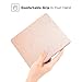 MoKo Case Fits All-New Kindle Oasis (9th and 10th Generation ONLY, 2017 and 2019 Release), Slim Fit Premium PU Leather Protective Cover with Auto Wake/Sleep - Rose Gold