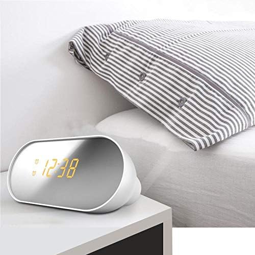 デジタル目覚まし時計クロックラジオfmデジタルチューナールミナス White B085cc7m5b 12 757円 セール開催中最短即日発送 新作 人気 送料無料 激安 お買い得 キ フト