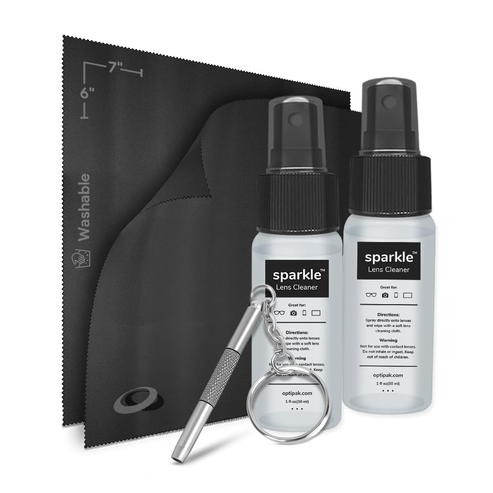 OPTIPAK Sparkle Anti-Reflective Safe Lens Cleaner