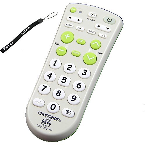 Estone New Large Key Universal Multifunction Remote Control For LCD LED HD TV Sets