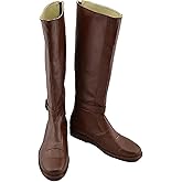 Gynicor Adult's Knee High Cosplay Shoes Pirate Boot Halloween Costume Shoes