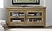 Walker Edison Modern Farmhouse Wood Corner Universal TV Stand for TV's up to 50