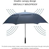 G4Free 68 Inch Golf Umbrella Auto Open Extra Large Double Canopy Windproof view 7