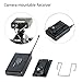 Wireless Handheld Microphone for Camera, Saramonic Uwmic15A UHF Interview Transmitter and Receiver Microphone System for Video Recording for Nikon,Canon, DSLR,DV Camcorder (3.5mm TRS Jack)
