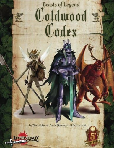 Beasts of Legend: Coldwood Codex (5E) (Beasts of Legend (5E)) (Volume 1)