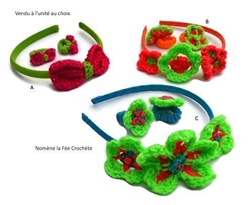 Parure Ensemble Coiffure Au Choix Pour Petite Fille