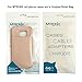 MTRONX Phone Case for iPhone 5, iPhone 5s, Shockproof Hybrid Hard Soft TPU Case Bumper for Apple iPhone 5, iPhone 5s - Rose Gold/Rose Gold(HC-RGRG)