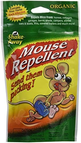 Shake-Away 4152424 4Ct Mouse Repellent Packs, 1.5-Ounce