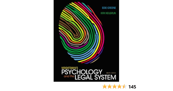 Wrightsman S Psychology And The Legal System Kindle Edition Greene Edith Heilbrun Kirk Professional Technical Kindle Ebooks 