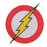 Iron Sew on Applique Patch : The Flash (Red)