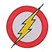 Iron Sew on Applique Patch : The Flash (Red)