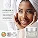 Organic Anti Aging Eye Cream: Moisturizing Under Eye Treatment Relieves Dark Circles and Puffiness. Natural Plant-Based Retinol and Moisturizers Firm Eyelids, Smooth Wrinkles, Minimize Eye Bags.