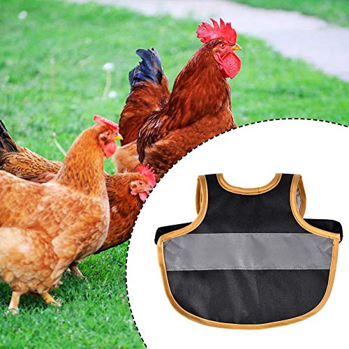 Freedomanoth Hühnersattel Geflügel Henne Sattel Schürze Federschutzhalter Chicken Duck Wings Rückenprotektor… – Bild 8