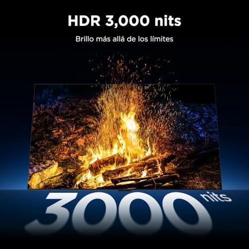 65C7L Televisor 65 Pulgadas SQD-Mini LED 4K Smart TV, 2600 nits HDR Premium, 144Hz Motion Clarity Pro, Game Master Pro, ZeroBorder, Google TV