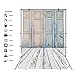 Laeacco 3x5ft Western Rustic Wood Backdrop Retro Wooden Door Grunge Wood Floor Background Vintage Wooden Boards Backdrop Child Kids Newborn Baby Portraits Shoot Baby Shower Birthday Photo Studio Props