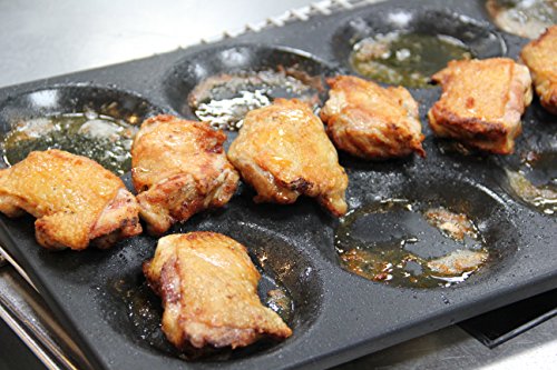 Nonstick Egg Tray, GN1/1 size, Commercial combi oven accessory, nonstick, aluminium alloy