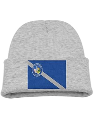 LAS Vegas,Nevada Flag Kid's Hats Winter Funny Soft Knit Beanie Cap Children Unisex