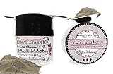 Mask ULTIMATE Deep Pore DETOX Face MASK Cleansing Grains with Activated Charcoal, Rhassoul Clay, Myrrh, Aloe, Cuccumber, Tea Tree