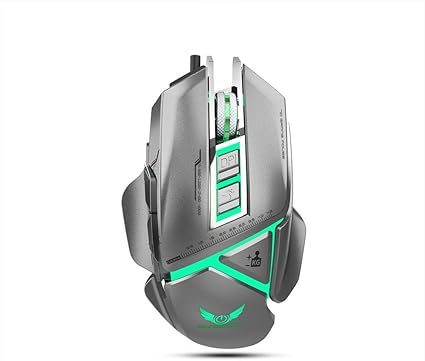 Amazon Zerodate ゲームマウス カラフル マクロ プログラミング 11キー マウスフリー 分解 快適グリップ 30dpi 調節可能 ゼロデート X400gy Zerodate タブレットアクセサリ 通販