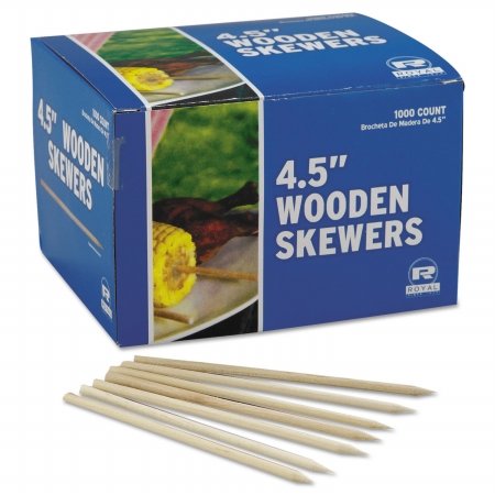 4.5 11/64 Diameter Wood Skewers